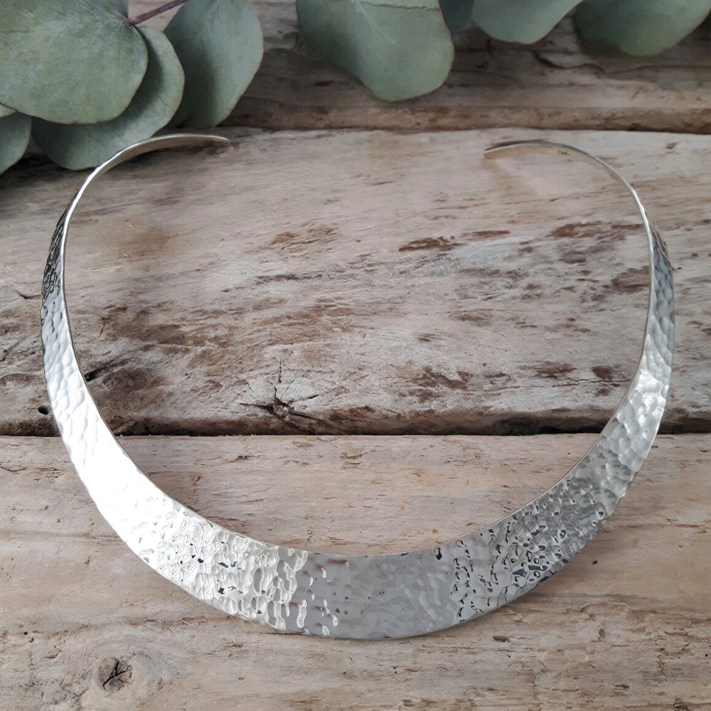 Silver on sale chokers uk