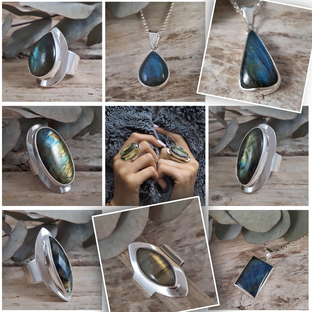 Discover the Unique Process Behind Our Monet Labradorite Rings