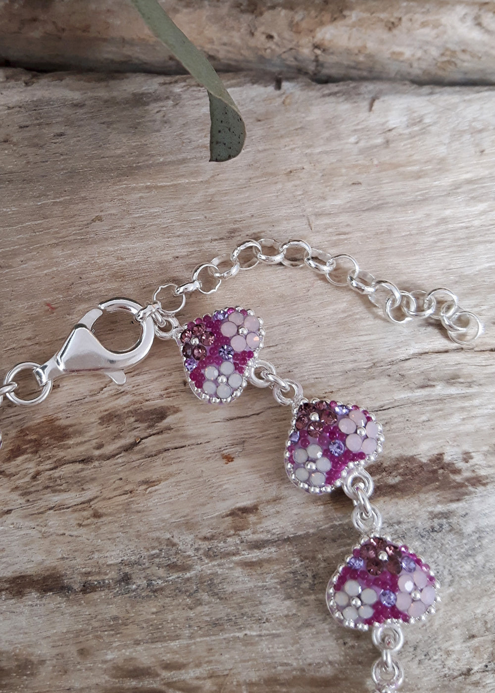 Allegra Heart Lilac Dream Bracelet