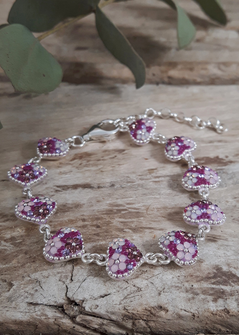 Allegra Heart Lilac Dream Bracelet