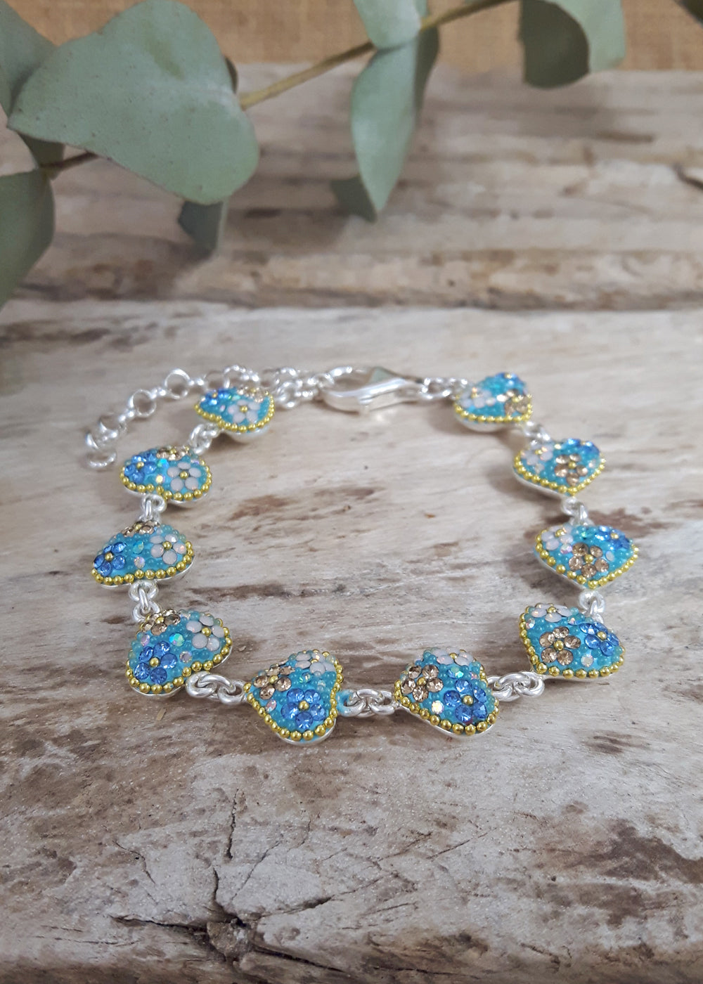 Allegra Heart Daisy Dream Bracelet