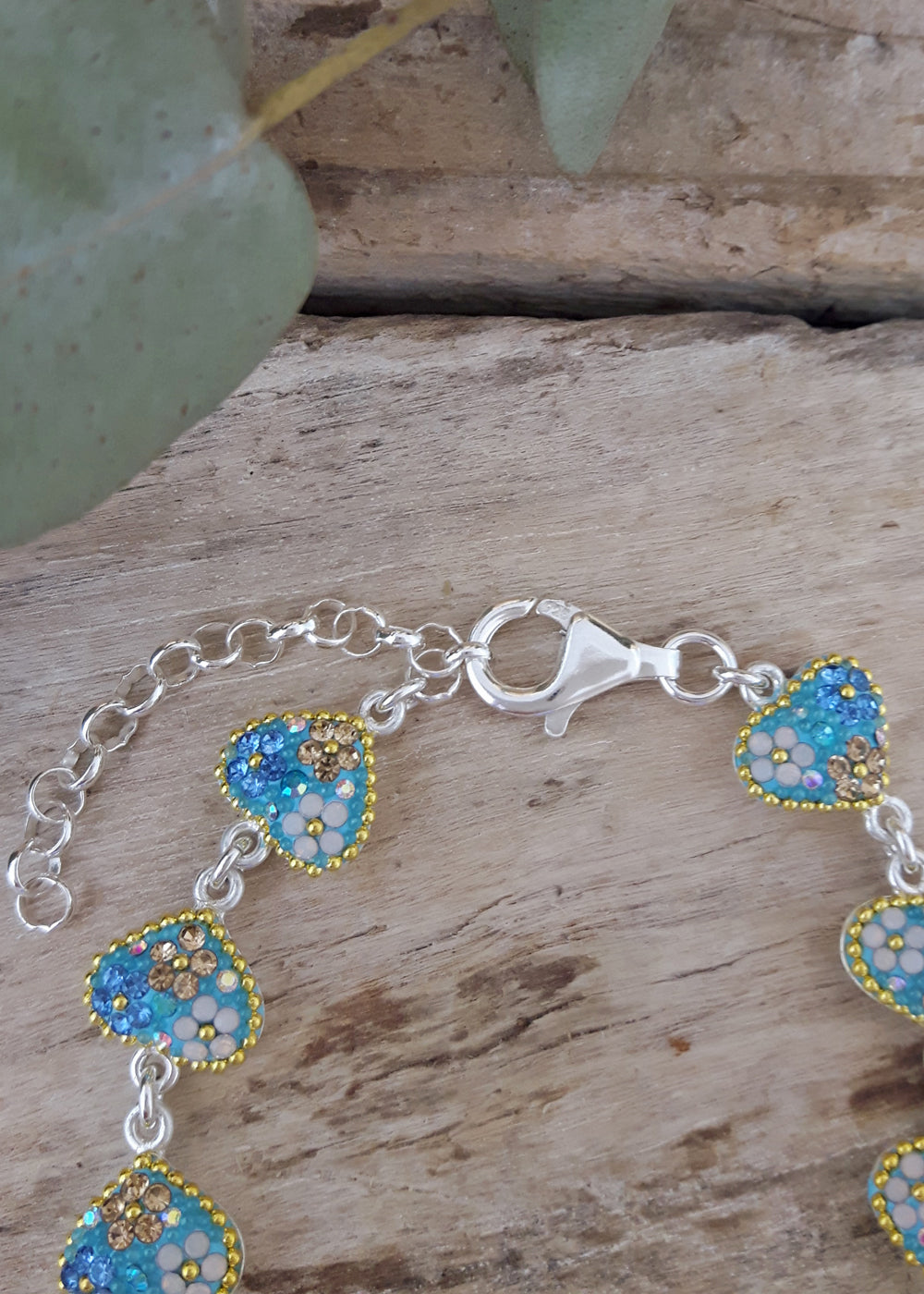 Allegra Heart Daisy Dream Bracelet