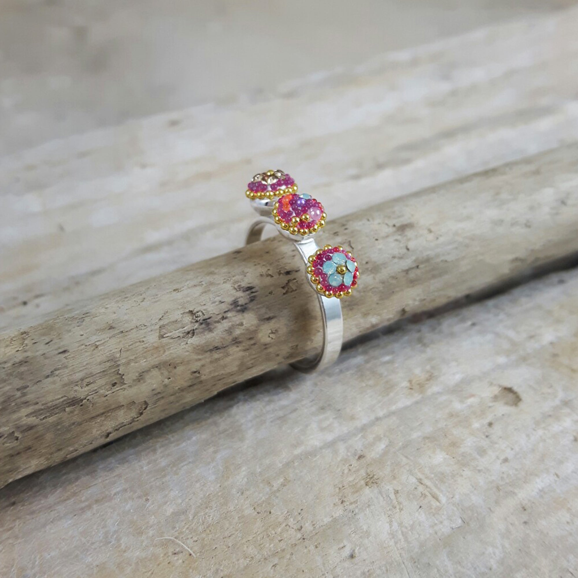 Allegra Tutti Frutti Pink Ring