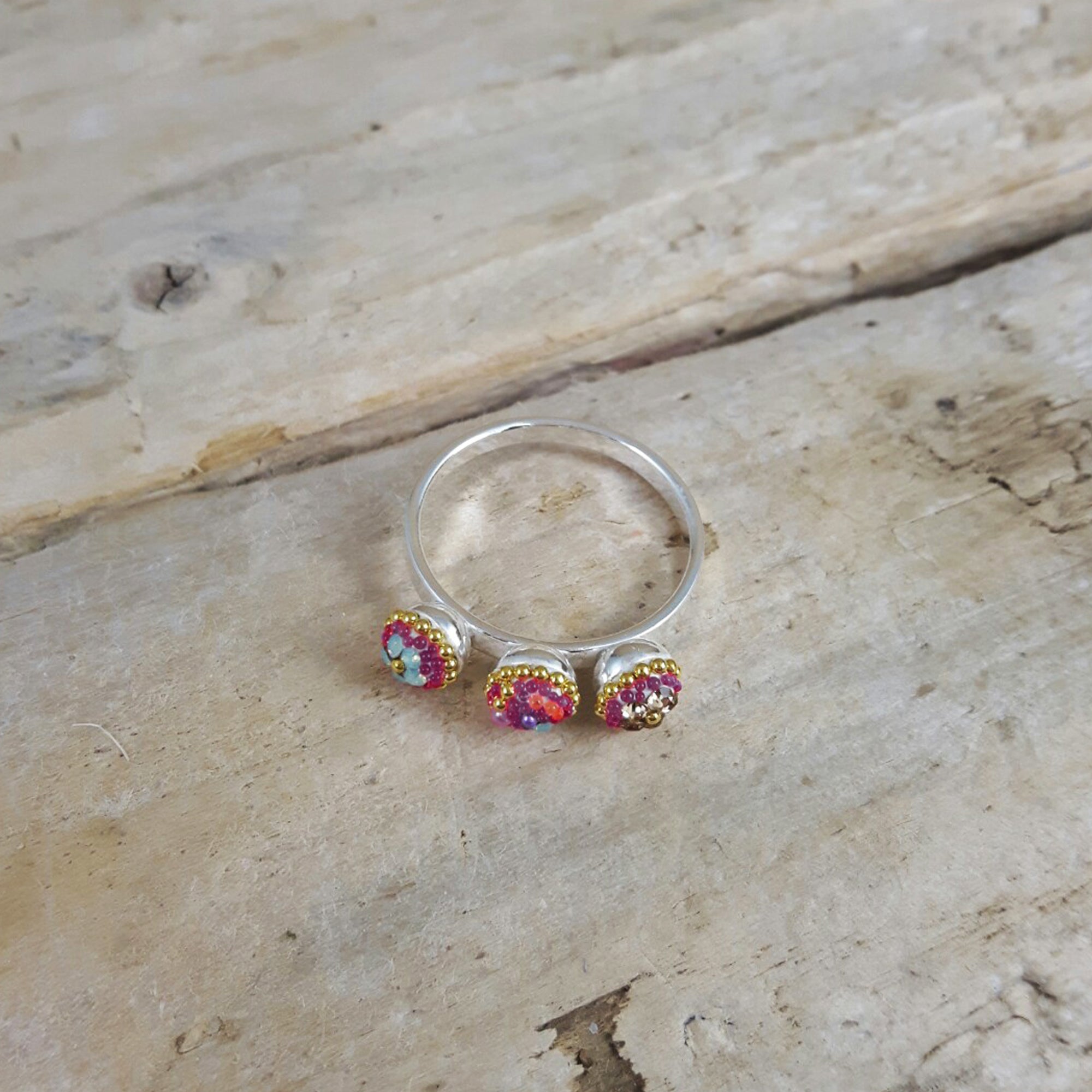 Allegra Tutti Frutti Pink Ring