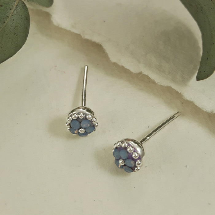 Allegra Tiny Zircon Stud Earrings