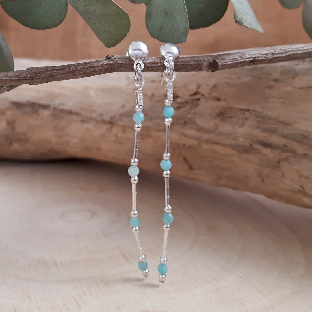 Amy Amazonite Earrings