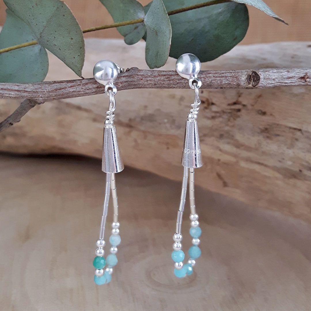 Adeline Amazonite Earrings