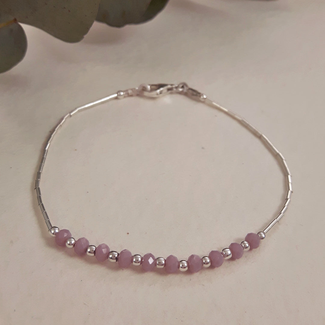 Amy Chalcedony Rose Bracelet