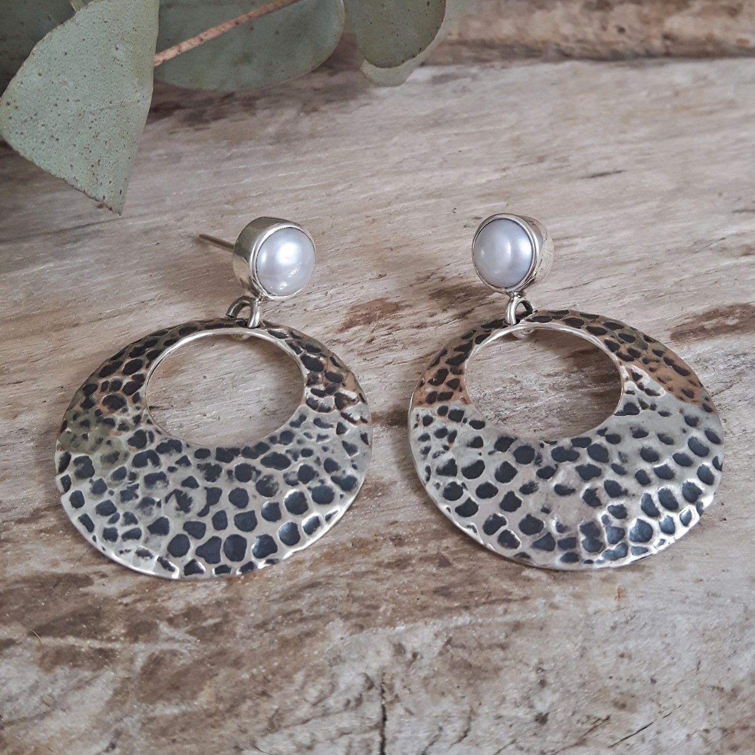 Balam Pearl Drop Earrings