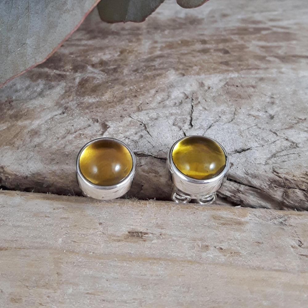 Citrine Small Stud Earrings