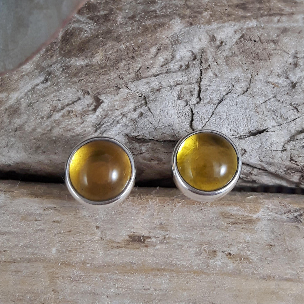 Citrine Small Stud Earrings