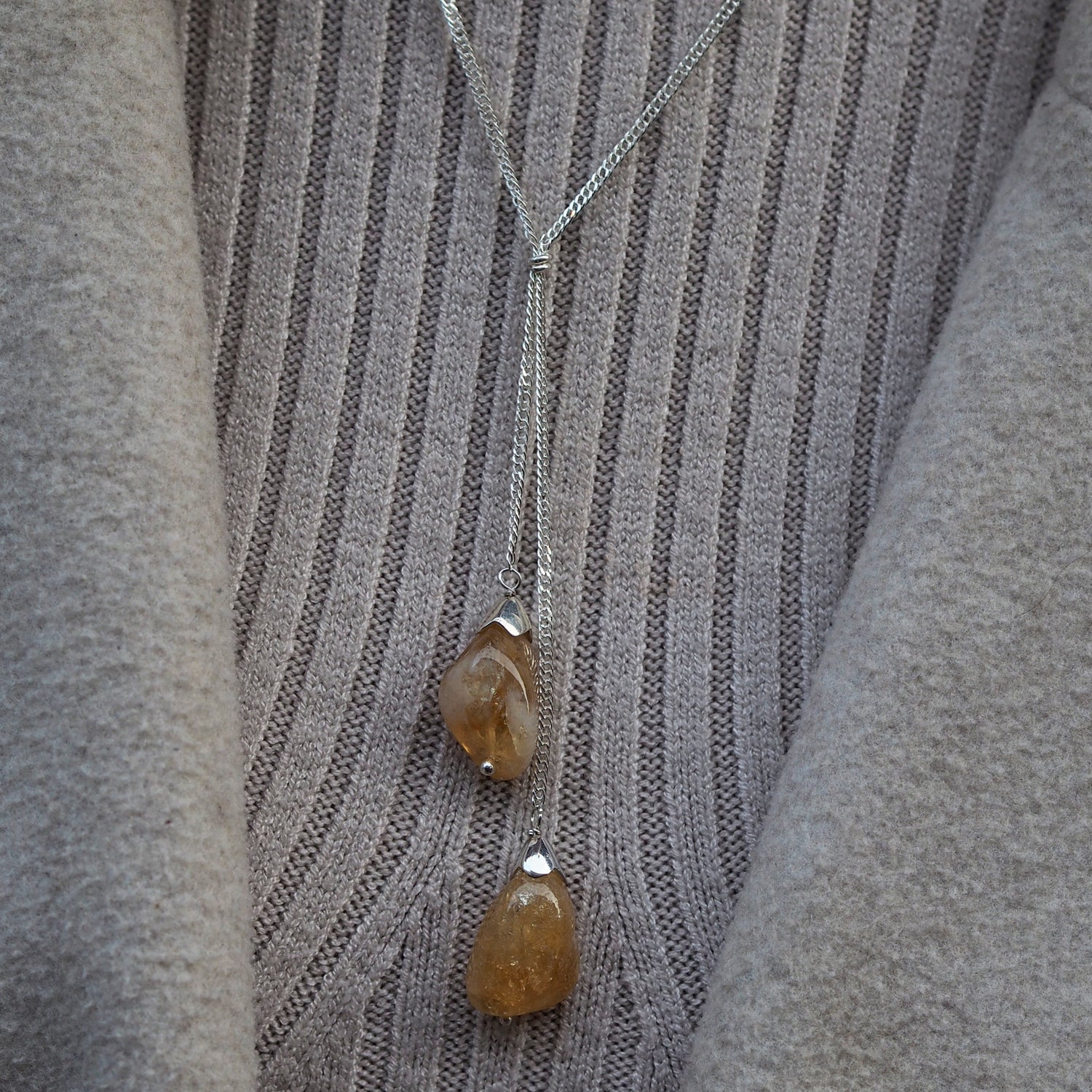 Lilith Citrine Necklace