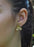 Viola Gold Small Stud Earrings