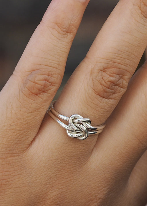 Dara Celtic Knot Silver Ring