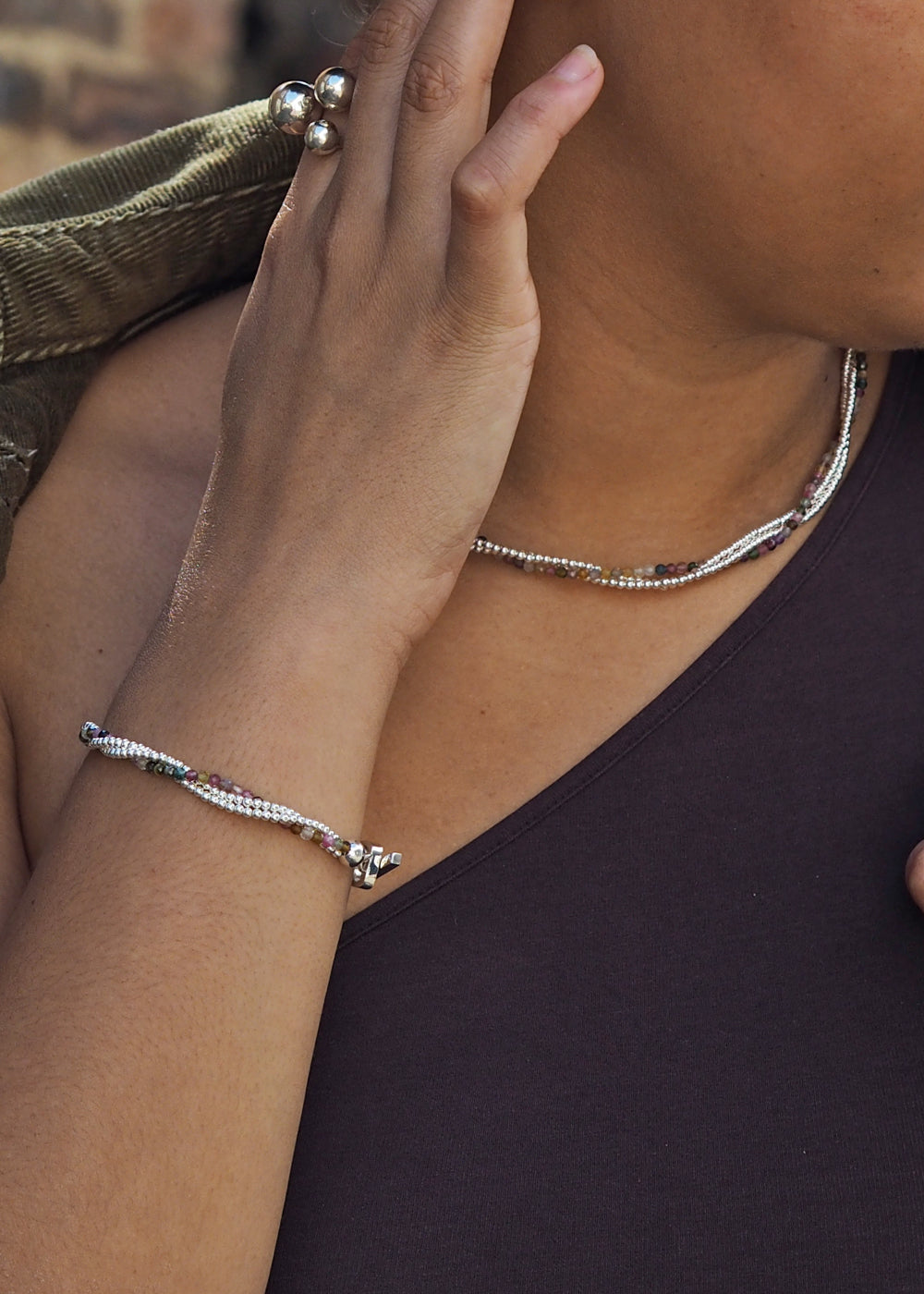 Jasmin Tourmaline Bracelet