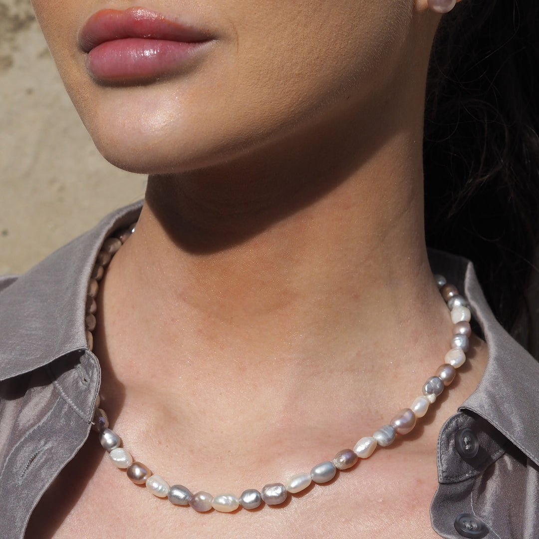 Elenita Multi Keishi Pearl Necklace