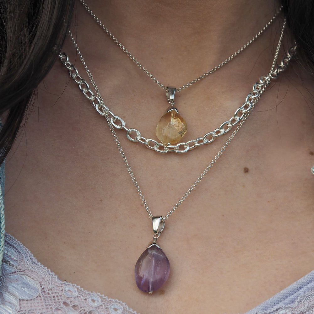 Lilith Amethyst Pendant