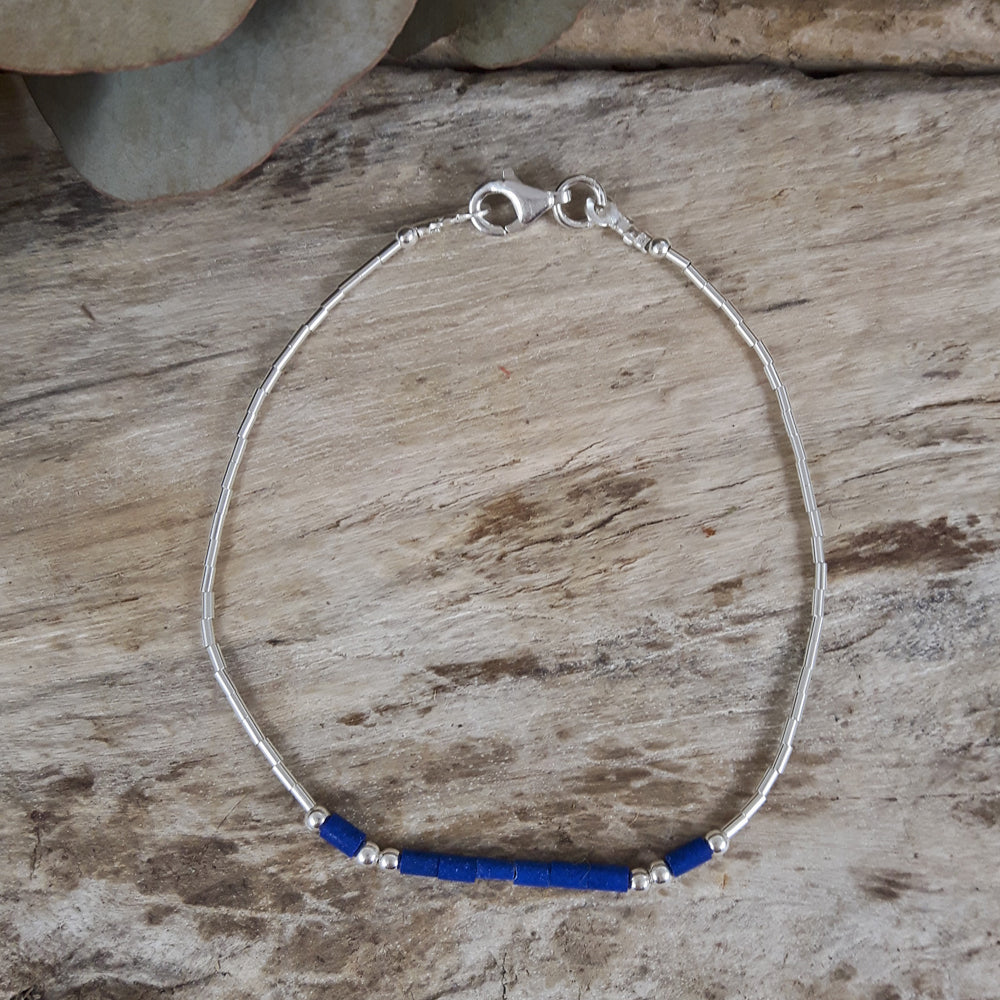 Evie Blue Bracelet