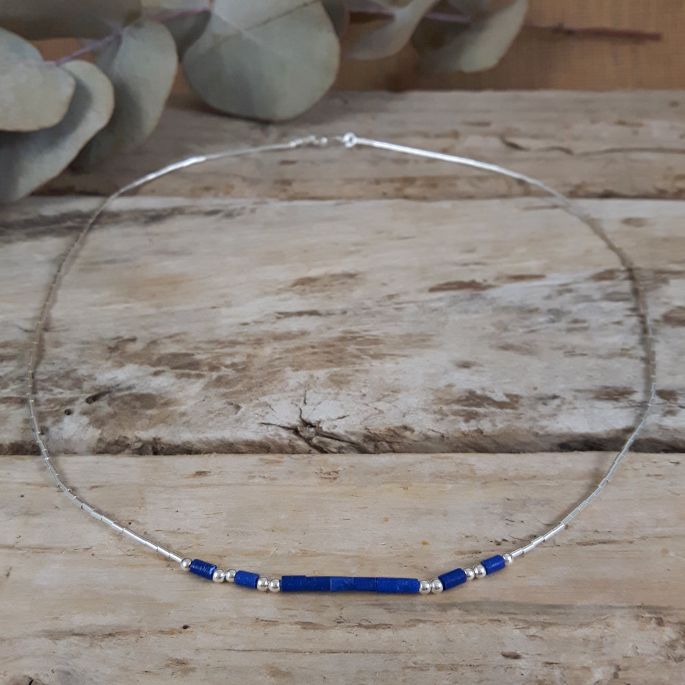 Evie Blue Necklace