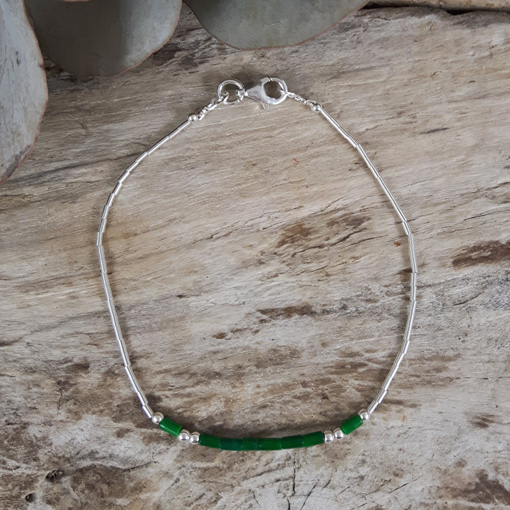 Evie Emerald Bracelet