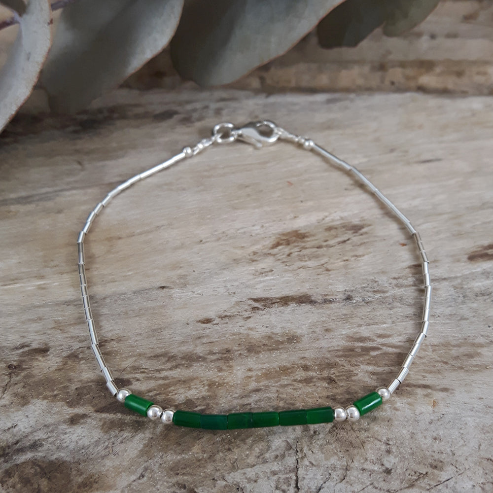 Evie Emerald Bracelet