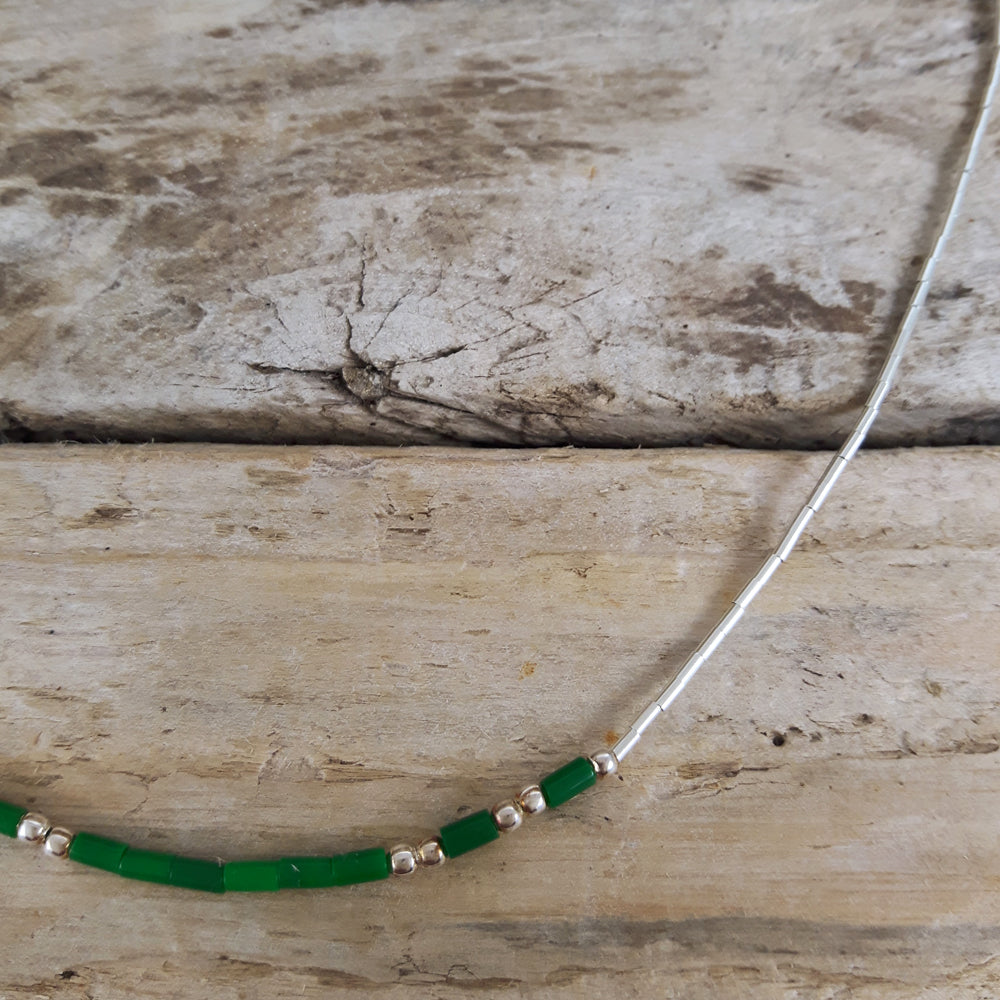 Evie Emerald Necklace