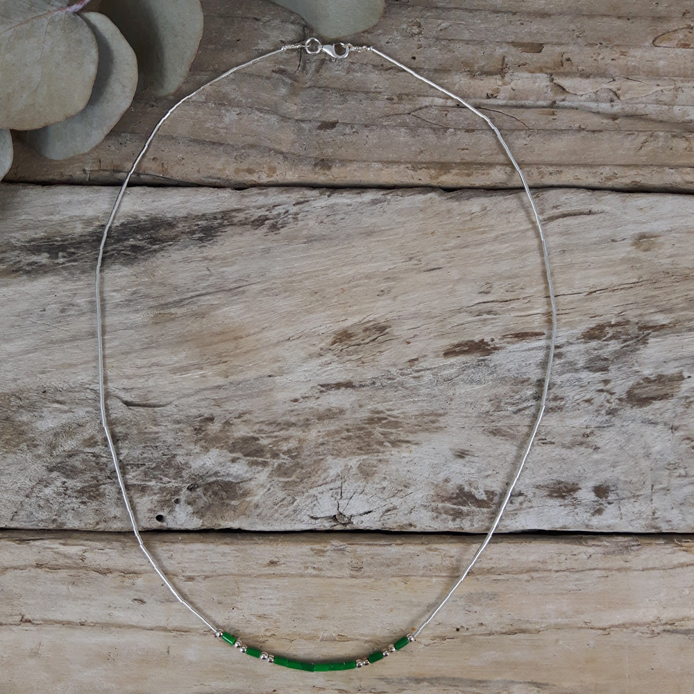 Evie Emerald Necklace