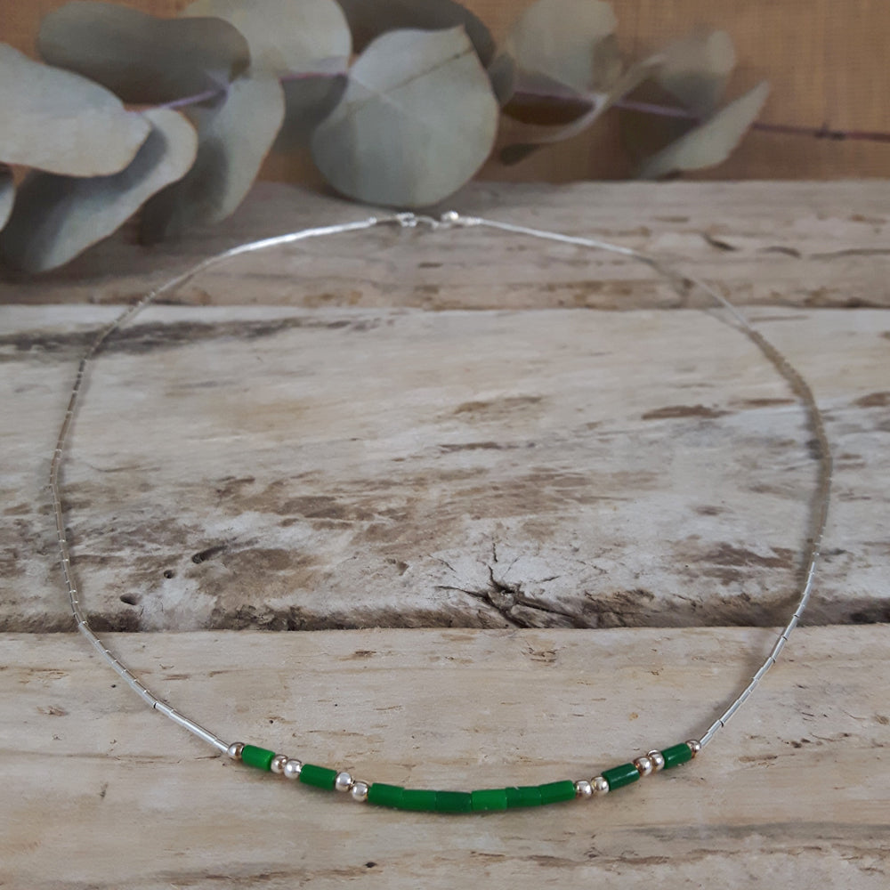 Evie Emerald Necklace