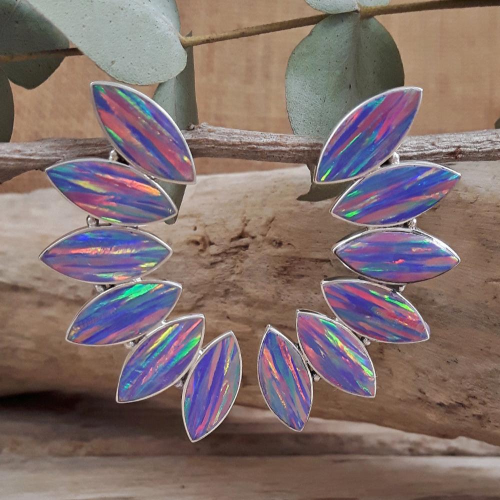 Flinder Larisa Lavender Earrings