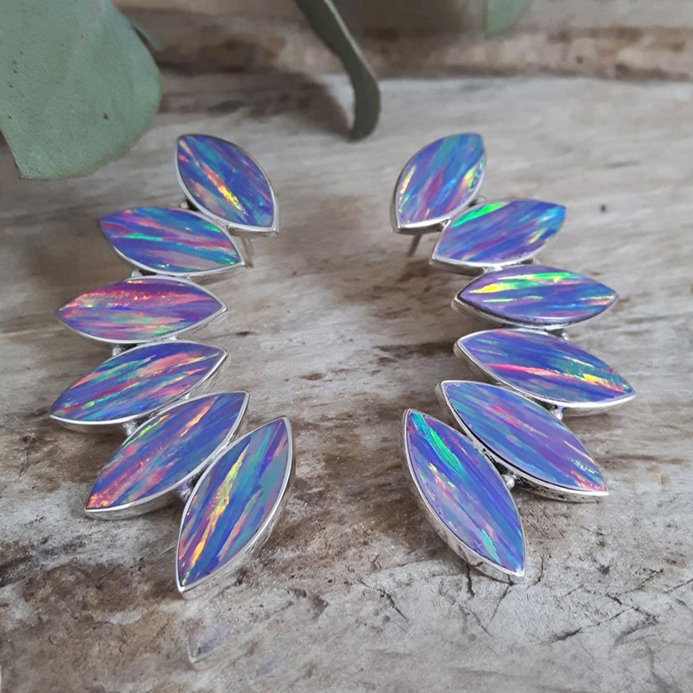 Flinder Larisa Lavender Earrings