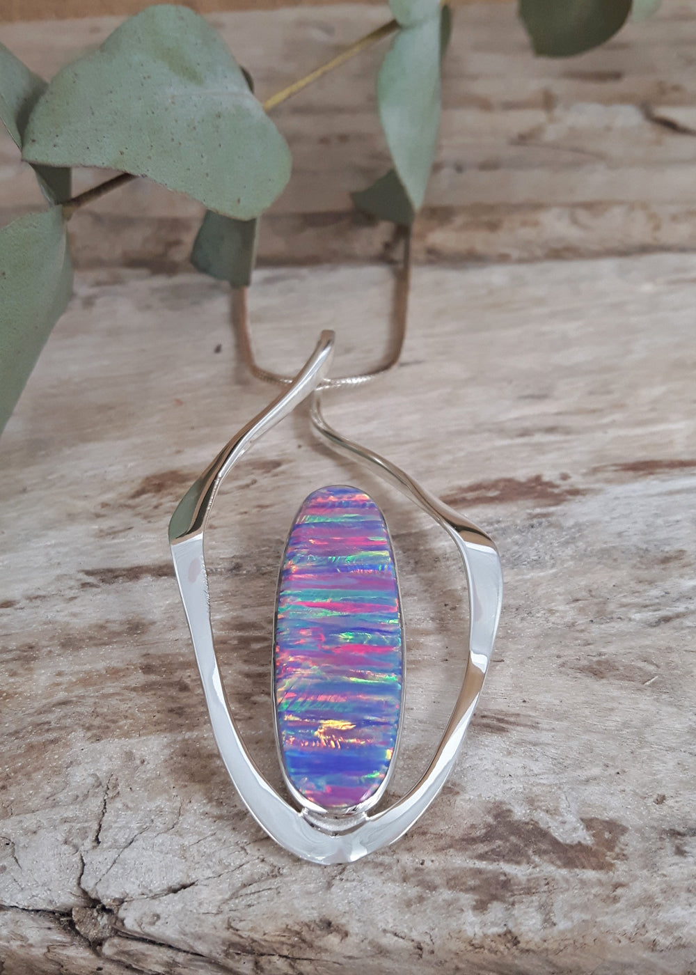 Flinder Lavender Flame Pendant