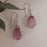 Lilith Kunzite Gemstone Drop Earrings