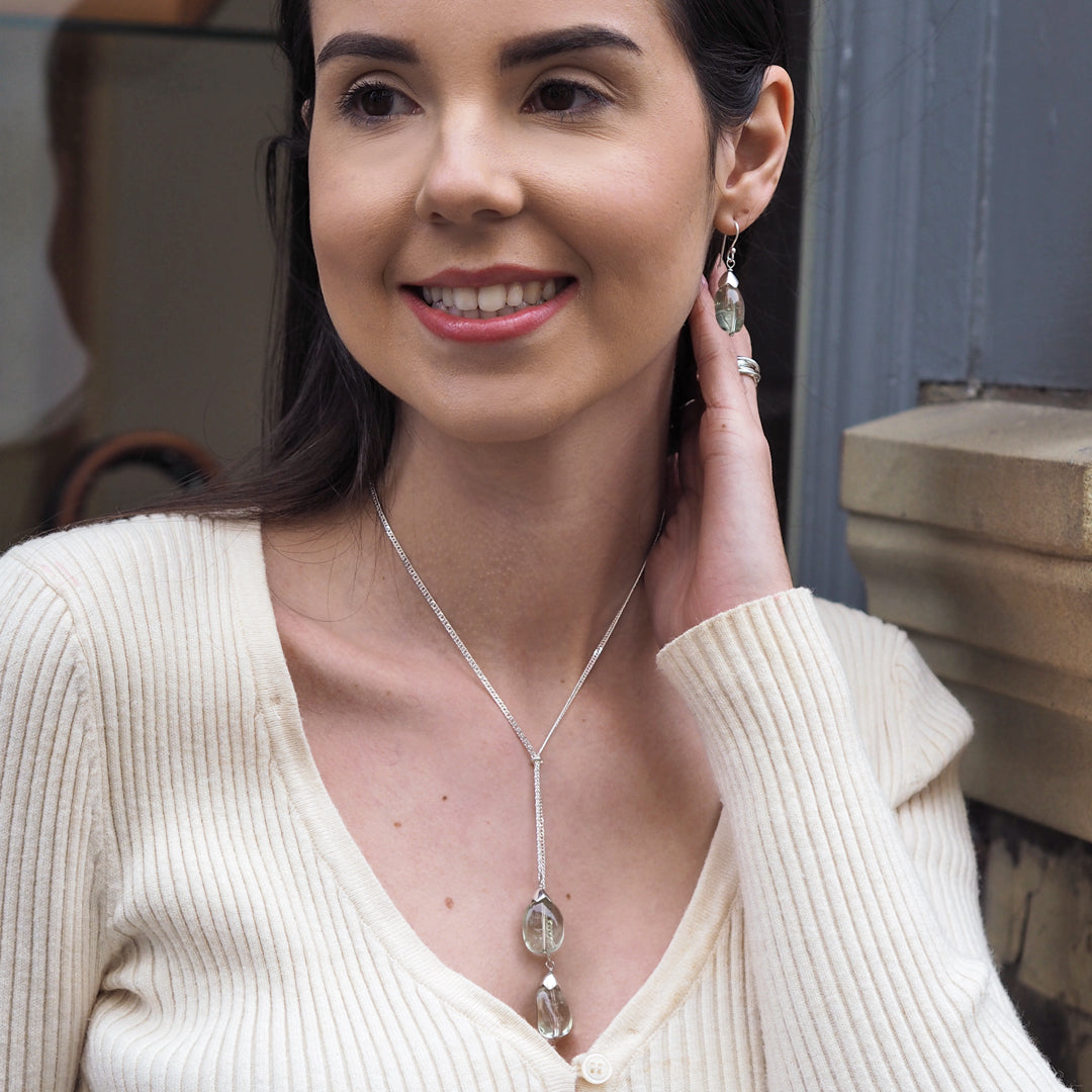 Lilith Prehnite Necklace