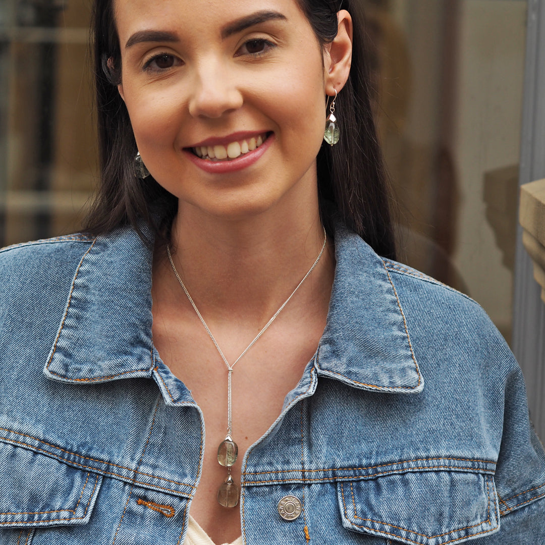 Lilith Prehnite Necklace