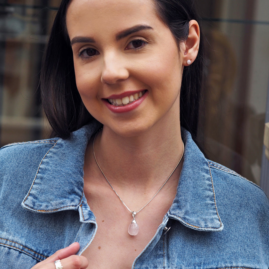 Lilith Rose Quartz Pendant