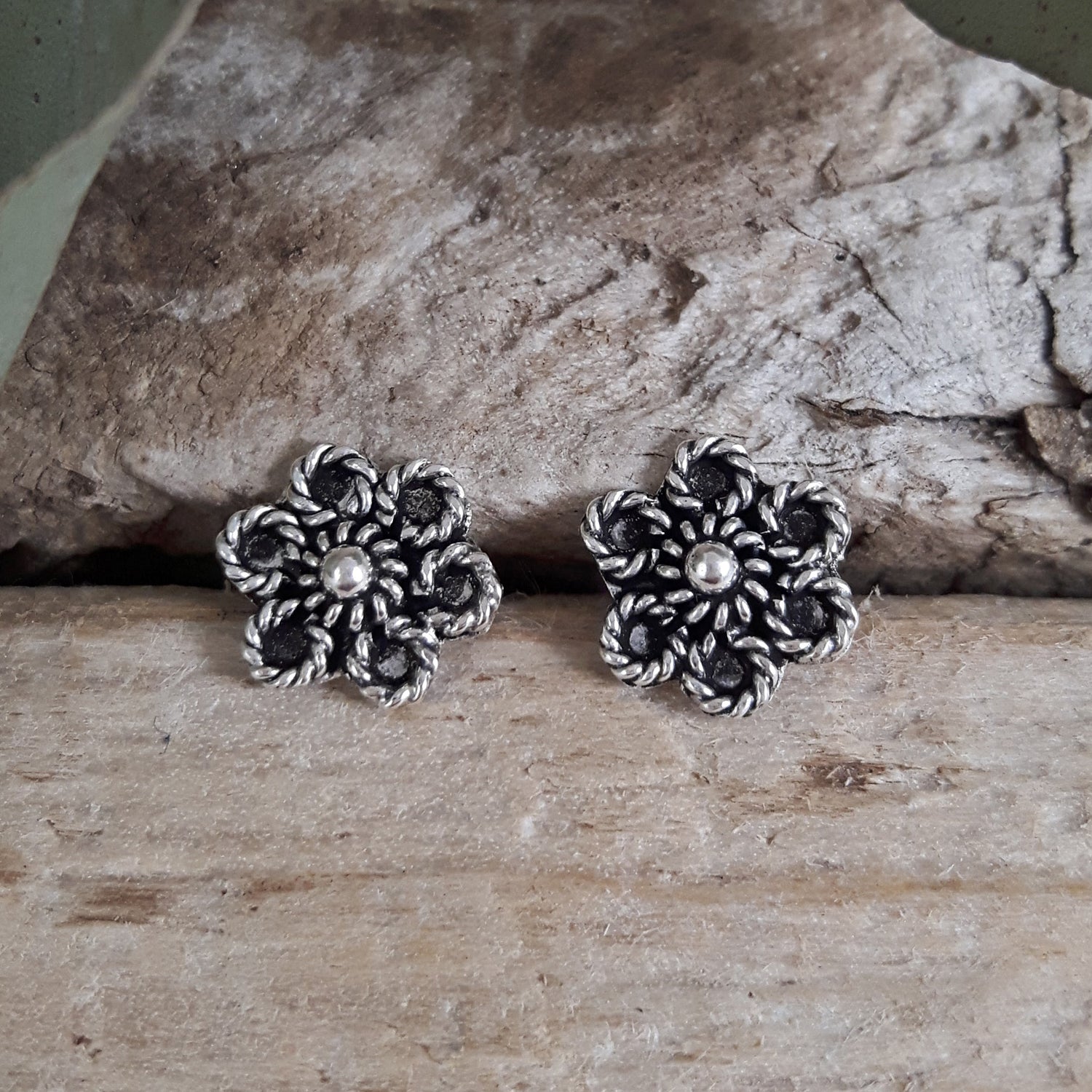 Marigold Rope Stud Earrings