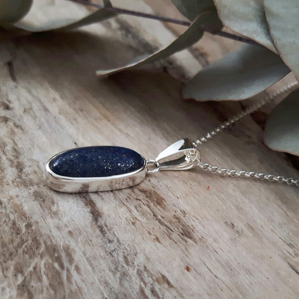 Monet Lapis Small Pendant