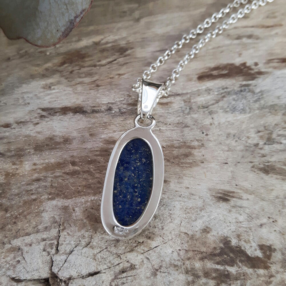 Monet Lapis Small Pendant