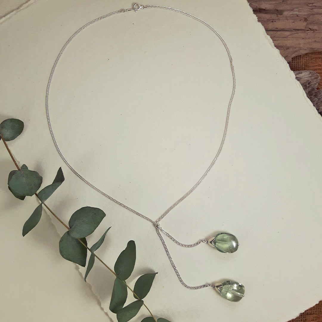 Lilith Prehnite Necklace