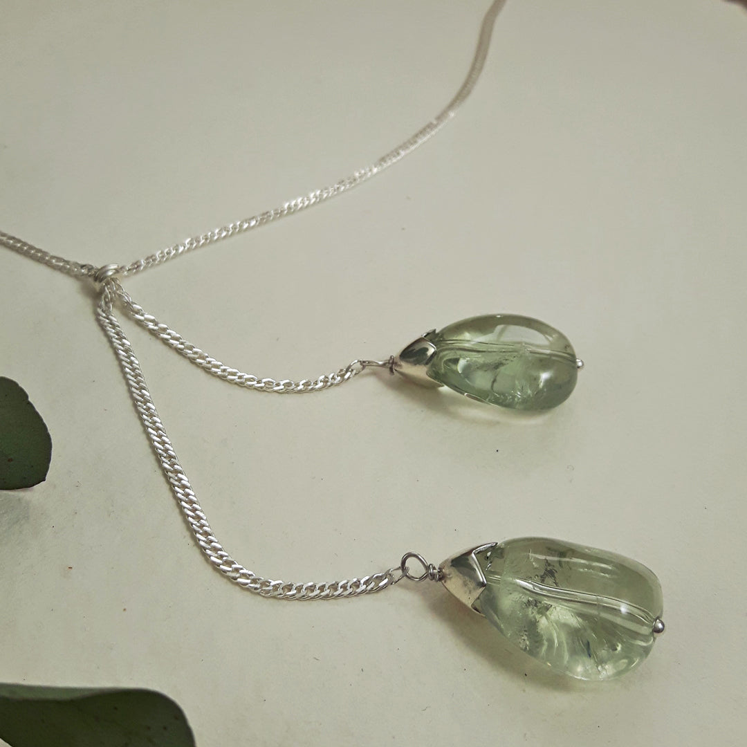 Lilith Prehnite Necklace