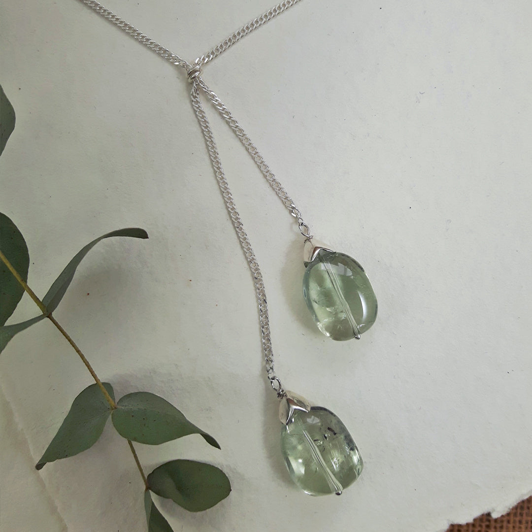 Lilith Prehnite Necklace