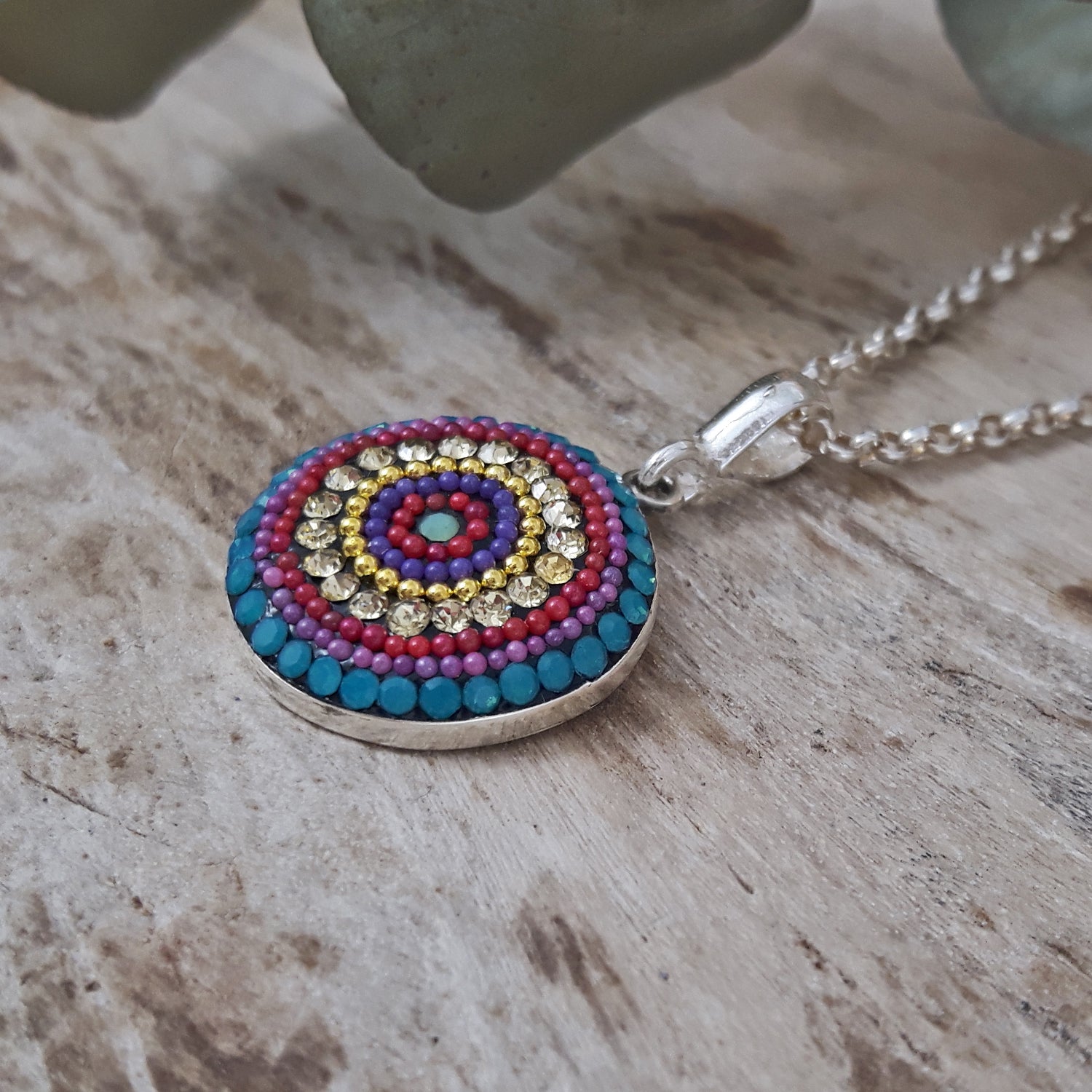 SAMPLE Allegra Tutt-Frutti Dream Coin Pendant