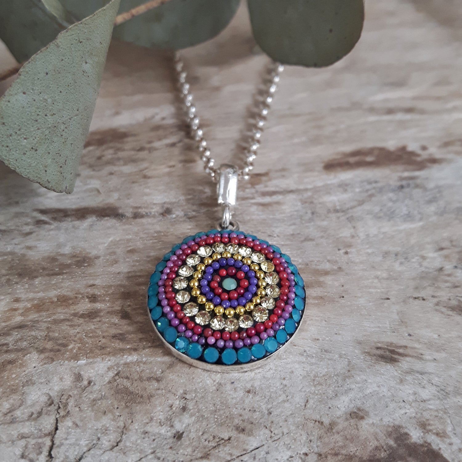 SAMPLE Allegra Tutt-Frutti Dream Coin Pendant