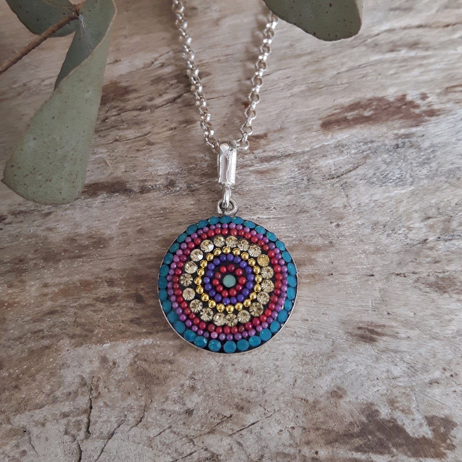 SAMPLE Allegra Tutt-Frutti Dream Coin Pendant