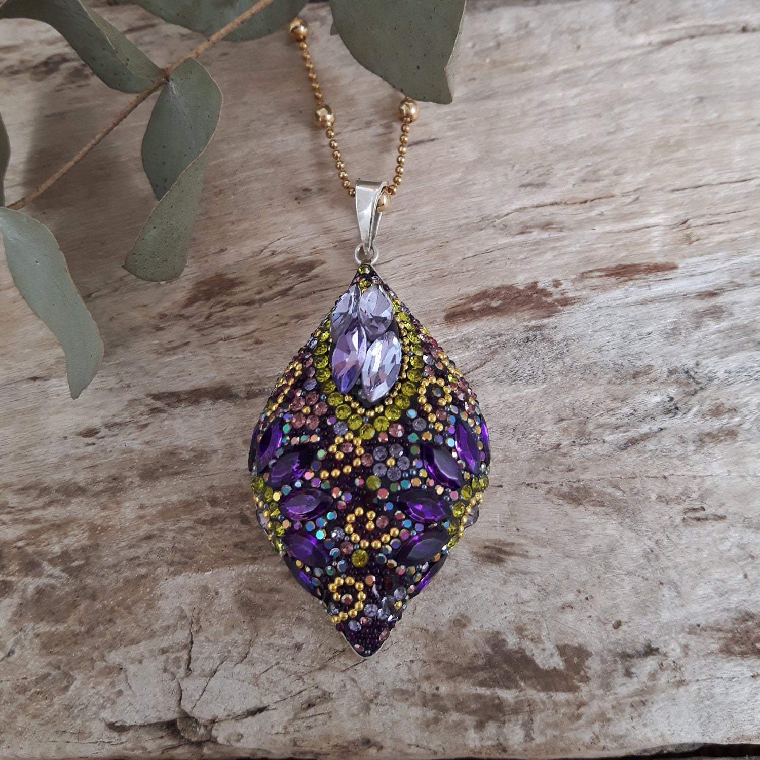 SAMPLE Allegra Tanzanite Dream Facet Pendant