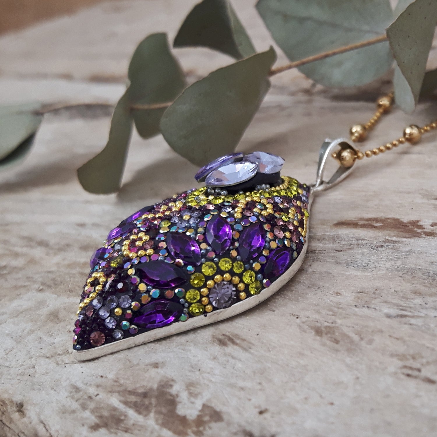 SAMPLE Allegra Tanzanite Dream Facet Pendant