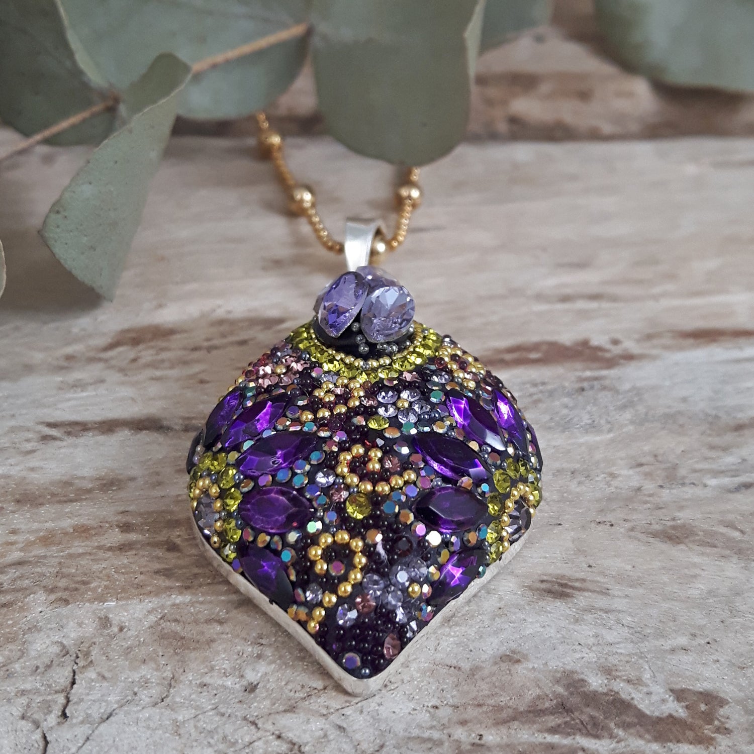 SAMPLE Allegra Tanzanite Dream Facet Pendant