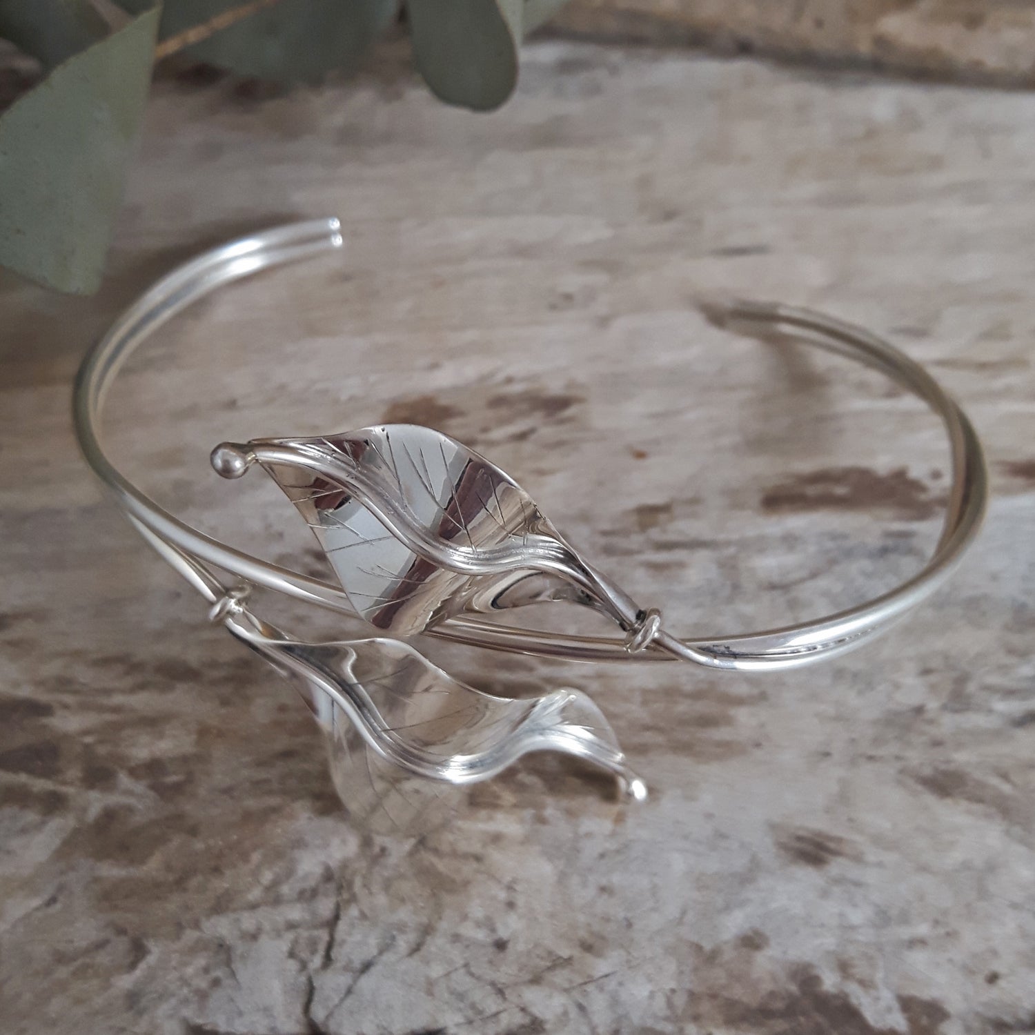 SAMPLE Calla Leaf Cuff