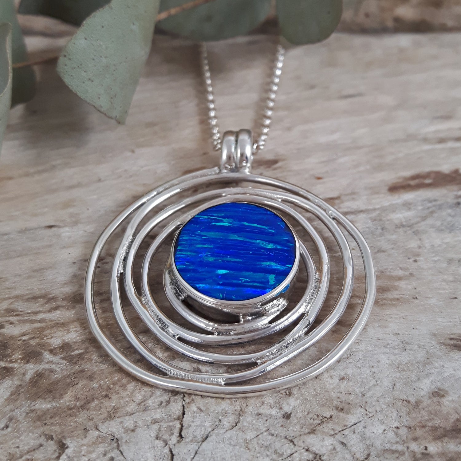 SAMPLE Flinder Blue Solaris Pendant