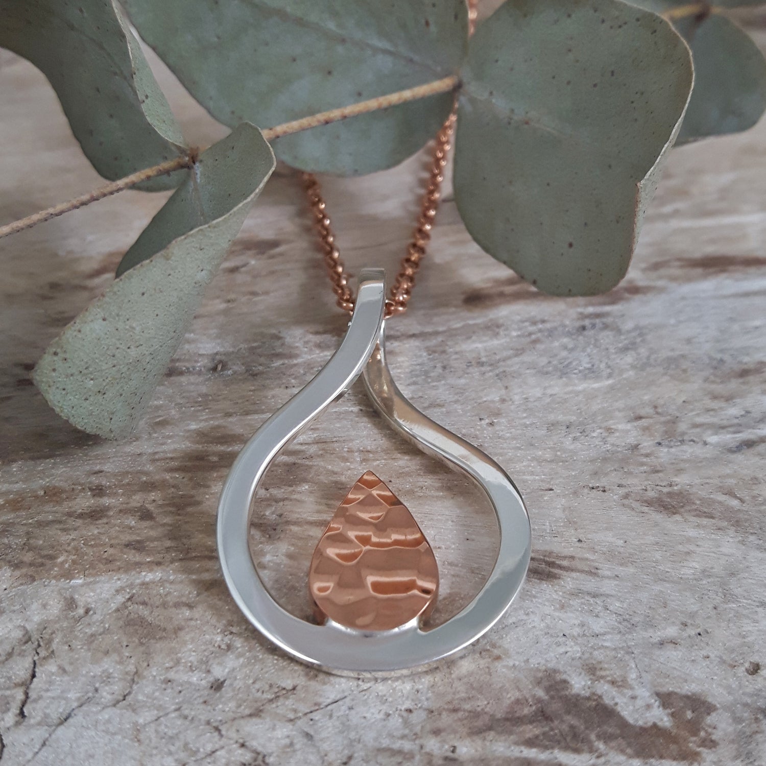 SAMPLE Renoir Copper Pendant